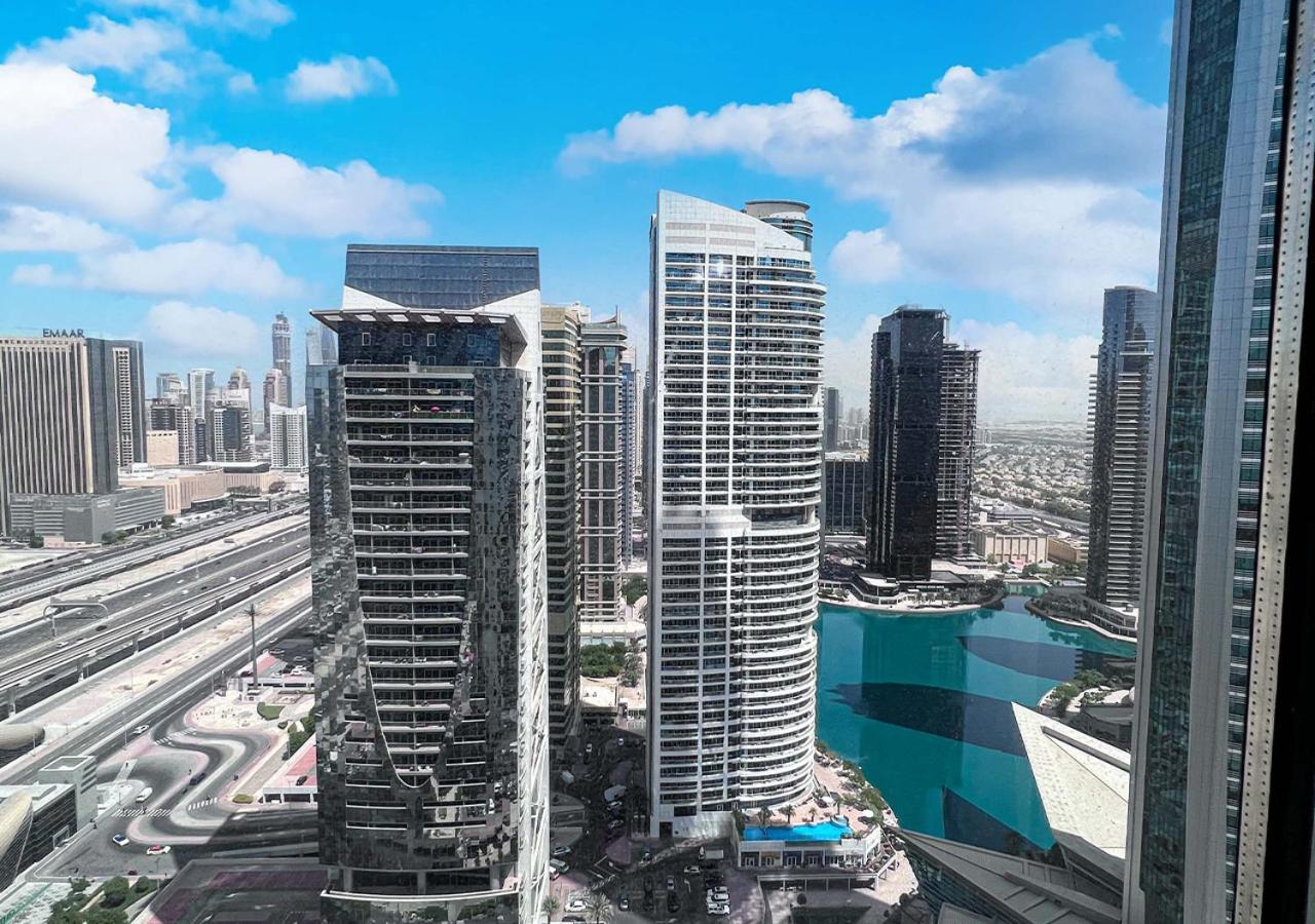 Cosmos Living Modern Studio Near Dubai Marina Exteriör bild