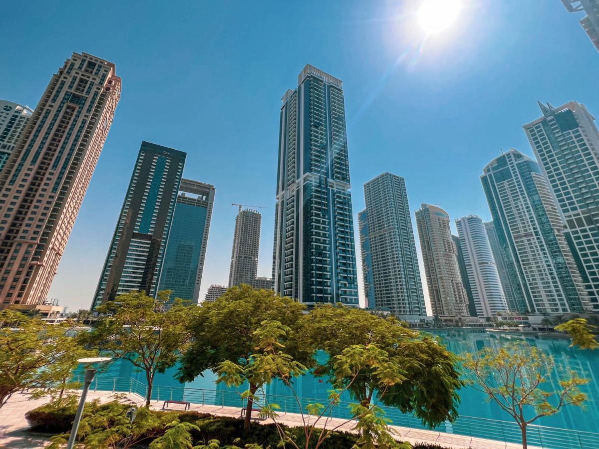 Cosmos Living Modern Studio Near Dubai Marina Exteriör bild