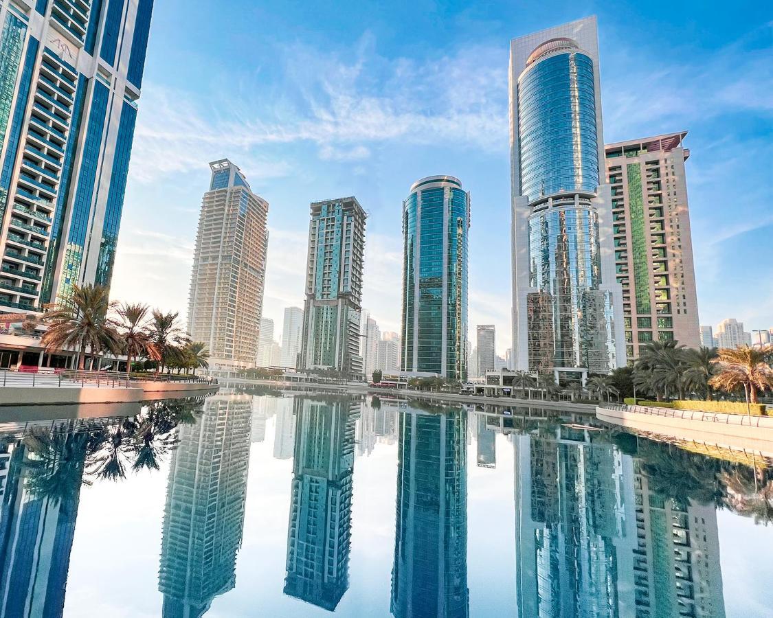 Cosmos Living Modern Studio Near Dubai Marina Exteriör bild
