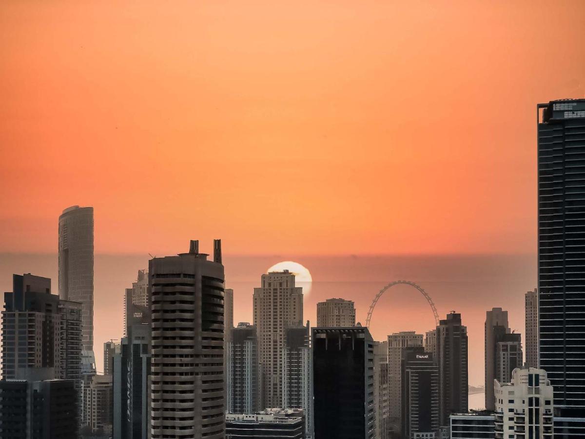 Cosmos Living Modern Studio Near Dubai Marina Exteriör bild