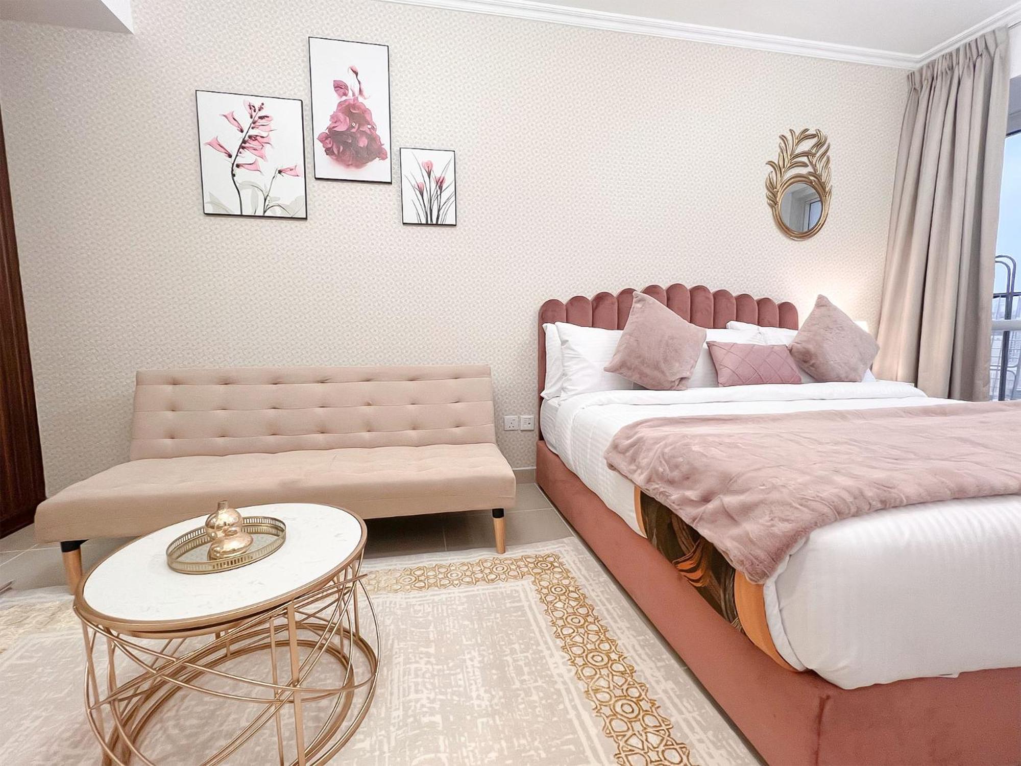 Cosmos Living Modern Studio Near Dubai Marina Exteriör bild